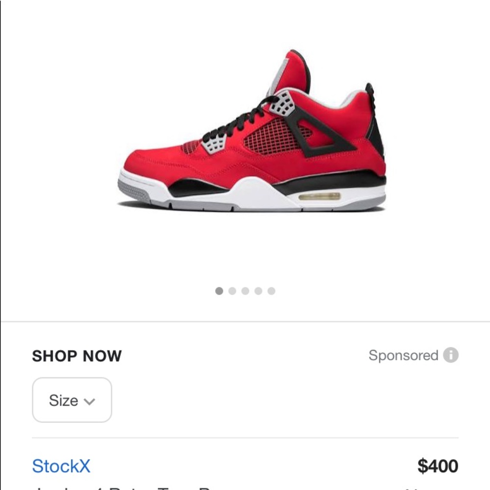 Retro Jordan Torro 4’s